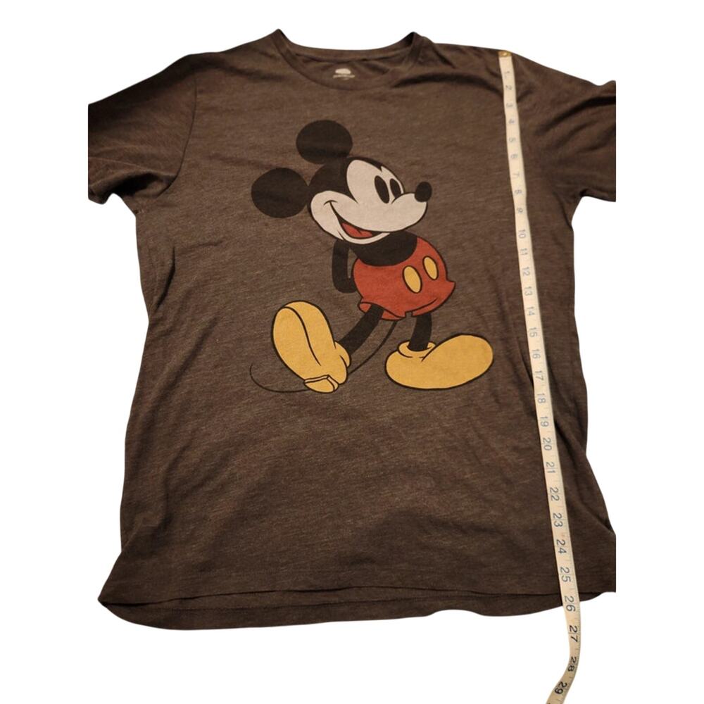 Old Navy Oversized Tshirt - Size Large - Gray - Mickey Mouse - Normcore